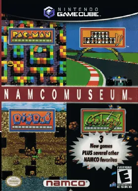 Namco Museum box cover front